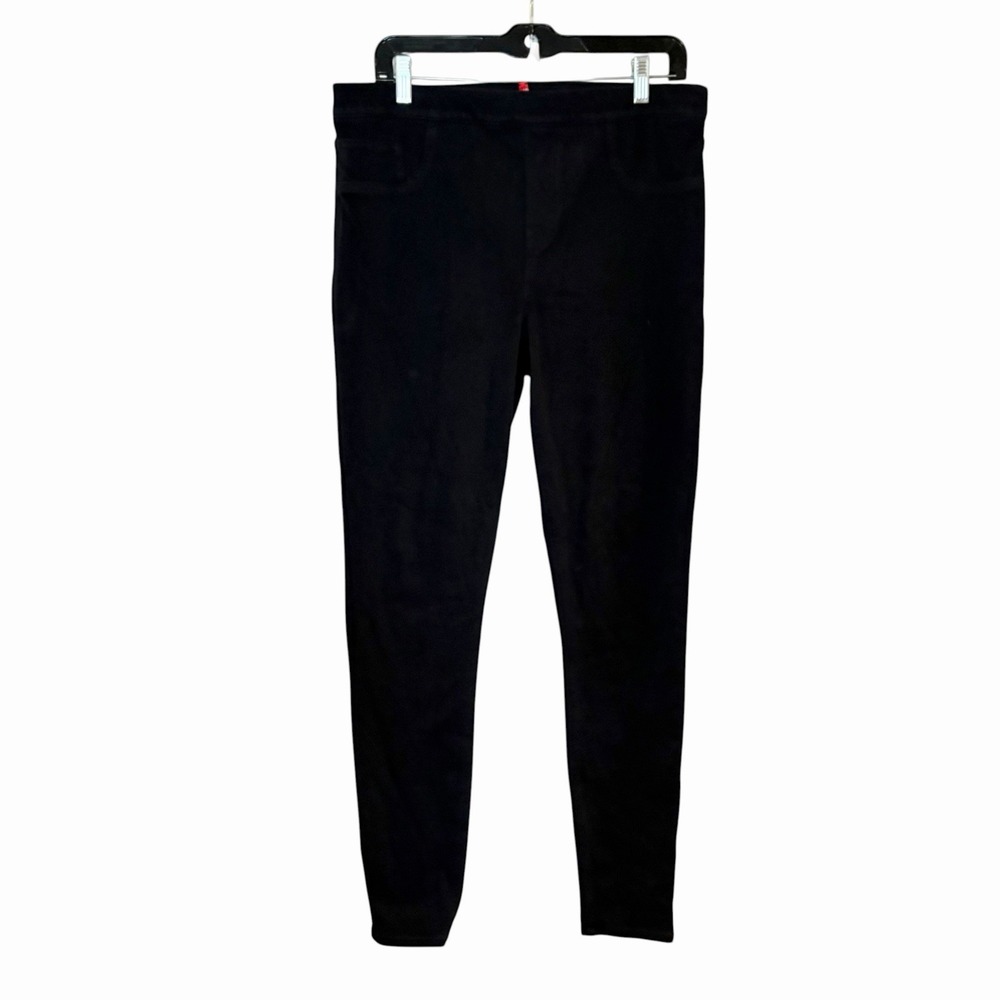 SPANX Jean-ish Ankle Leggings Black XL Stretch Casual High-rise Comfy